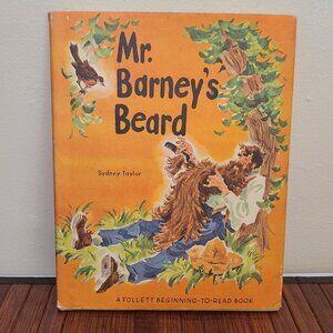 Rare Mr. Barney's Beard by Sydney Taylor 1961 HC/DJ